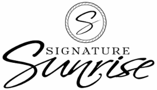 S SIGNATURE SUNRISE logo