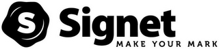 S SIGNET MAKE YOUR MARK logo
