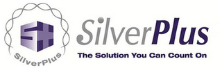 S+ SILVERPLUS THE SOLUTION YOU CAN COUNT ON logo