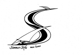 S SIMMER STYLE MAUI HAWAII logo
