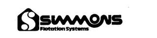 S SIMMONS FLOTATION SYSTEMS logo