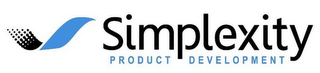 S SIMPLEXITY PRODUCT DEVELOPMENT logo