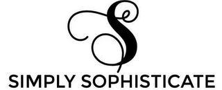 S SIMPLY SOPHISTICATE logo
