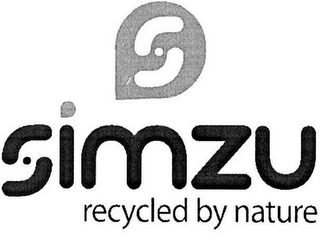 S SIMZU RECYCLED BY NATURE logo