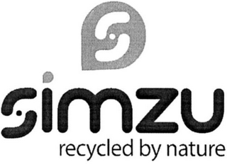 S SIMZU RECYCLED BY NATURE logo