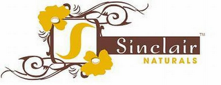 S SINCLAIR NATURALS logo