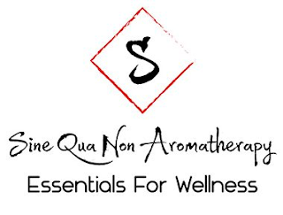 S SINE QUA NON AROMATHERAPY ESSENTIALS FOR WELLNESS logo