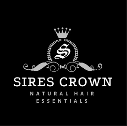 S SIRES CROWN NATURAL HAIR ESSENTIALS logo