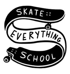 S SKATE EVERYTHING SCHOOL logo
