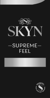 S SKYN SUPREME FEEL S SKYNFEEL NON-LATEX SOFT MATERIAL logo