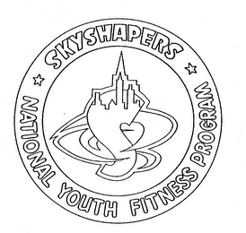 S SKYSHAPERS NATIONAL YOUTH FITNESS PROGRAM logo