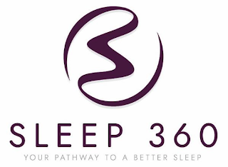 S SLEEP 360 YOUR PATHWAY TO A BETTER SLEEP logo