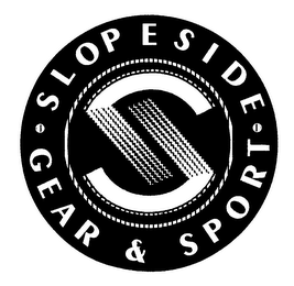 S SLOPESIDE GEAR & SPORT logo