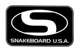 S SNAKEBOARD U.S.A. logo