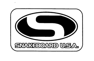 S SNAKEBOARD U.S.A. logo