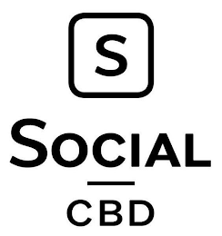 S SOCIAL CBD logo