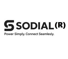 S SODIAL (R) POWER SIMPLY. CONNECT SEAMLESSLY. logo