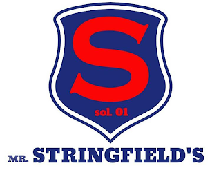 S SOL. 01 MR.STRINGFIELD'S logo