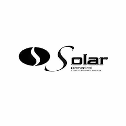 S SOLAR BIOMEDICAL CLINICAL RESEARCH SERVICES logo