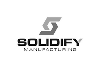 S SOLIDIFY MANUFACTURING logo