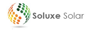 S SOLUXE SOLAR logo