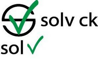 S SOLV CK SOL logo
