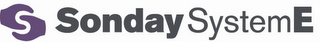 S SONDAY SYSTEM E logo