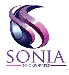 S SONIA INCORPORATED logo