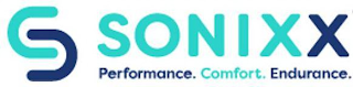 S SONIXX PERFORMANCE. COMFORT. ENDURANCE. logo