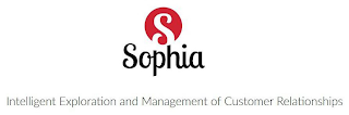 S SOPHIA INTELLIGENT EXPLORATION AND MANAGEMENT OF CUSTOMER RELATIONSHIPS logo