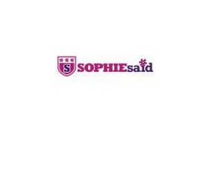 S SOPHIESAID logo