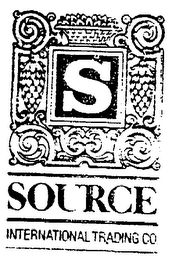 S SOURCE INTERNATIONAL TRADING CO. logo