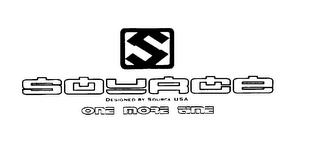 S SOURCE ONE MOE TIME DESIGNED BY SOURCE USA logo