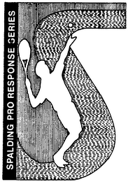 S SPALDING PRO RESPONSE SERIES logo