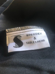 S SPANDEX & TABLE LINENS logo