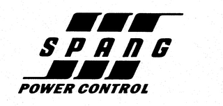 S SPANG POWER CONTROL logo