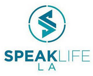 S SPEAKLIFE LA logo