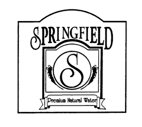 S SPRINGFIELD PREMIUM NATURAL WATER logo
