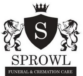 S SPROWL FUNERAL & CREMATION CARE logo