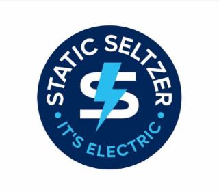 S STATIC SELTZER  IT'S ELECTRIC logo