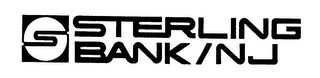 S STERLING BANK/NJ S logo