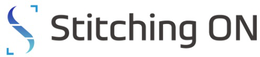 S STITCHING ON logo