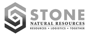 S STONE NATURAL RESOURCES RESOURCES · LOGISTICS · TOGETHER logo