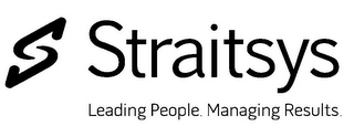 S STRAITSYS LEADING PEOPLE. MANAGING RESULTS. logo