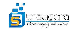 S STRATIGERA WHERE INTEGRITY STILL MATTERS logo