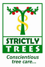 S STRICTLY TREES CONSCIENTIOUS TREE CARE... logo