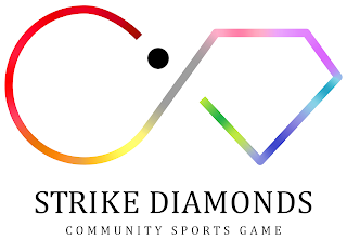 S STRIKE DIAMONDS, COMMUNITY SPORTS GAME logo