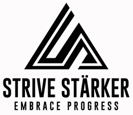 S STRIVE STÄRKER EMBRACE PROGRESS logo