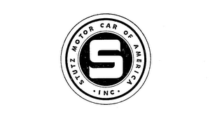 S STUTZ MOTOR CAR OF AMERICA-INC. logo
