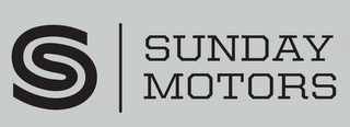 S SUNDAY MOTORS logo